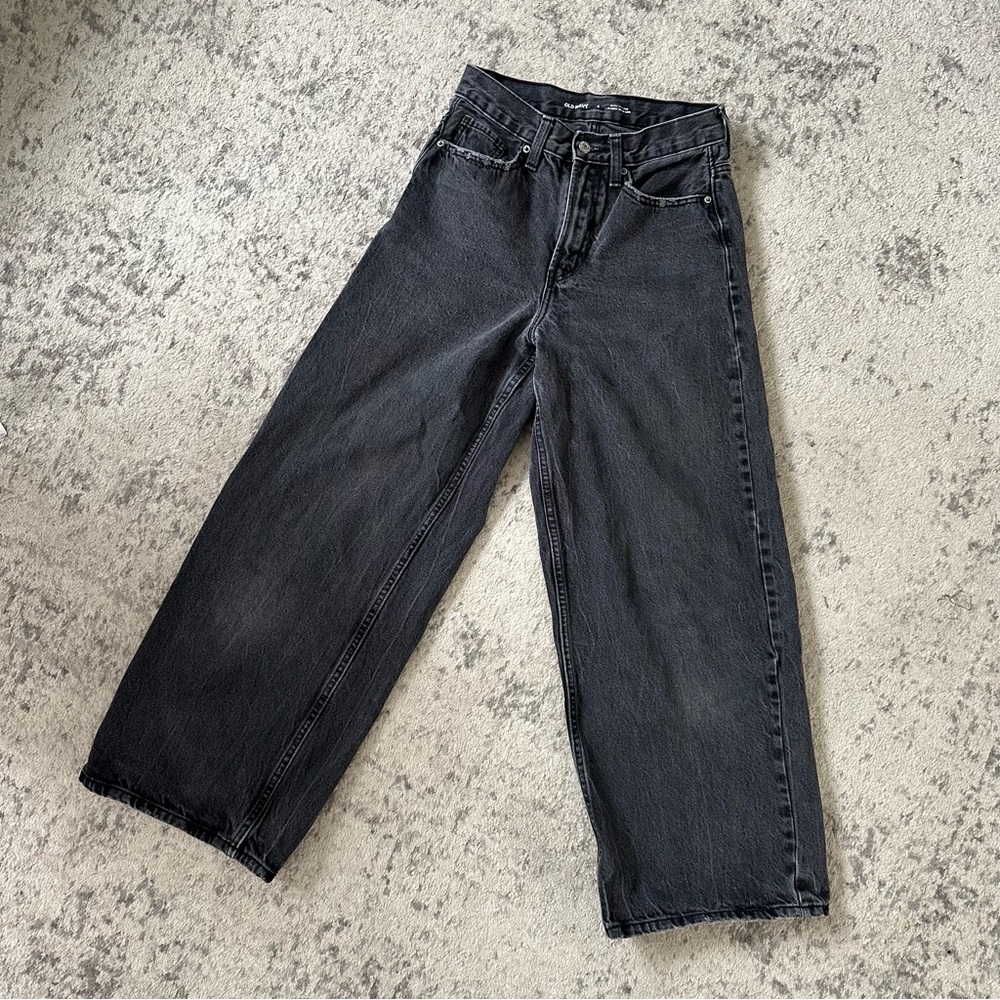⭐️3/$30⭐️ (bundle deal) Old Navy Extra High Waist Baggy Wide Leg Jeans